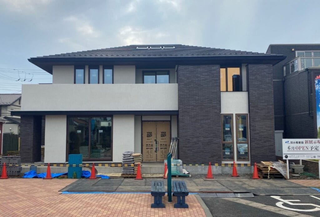 小山住宅公園展示場　新モデルハウス追っかけレポート⑤～外観をお披露目！～