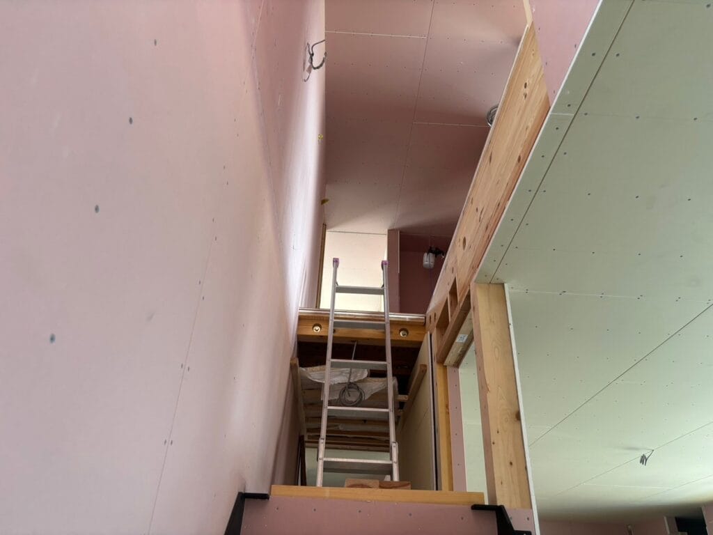 宇都宮市 平松本町コンセプトハウス「兆（きざし）」建築レポート②内装工事が進んでいます