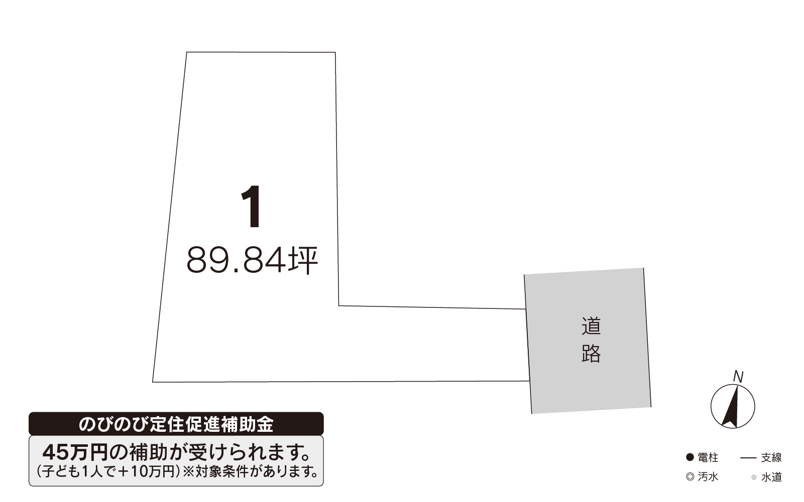 矢板市鹿島町分譲地