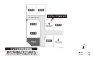 矢板市東町分譲地